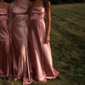 Strapless Birdy Grey Dresss